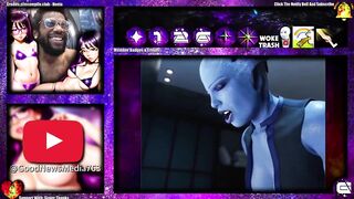 Fat Blue Ass T'soni Rides Like A Human Cowgirl Using Her Tight Wet Blue Pussy
