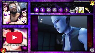 Fat Blue Ass T'soni Rides Like A Human Cowgirl Using Her Tight Wet Blue Pussy