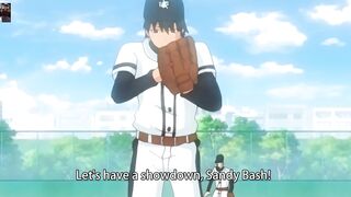 Playing funny baseball mach with 2 big boobs and big ass sexy virgin girls fuck anime sex hentai