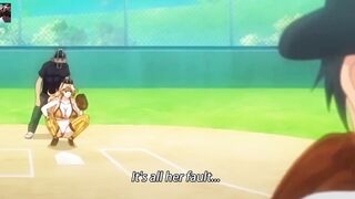 Playing funny baseball mach with 2 big boobs and big ass sexy virgin girls fuck anime sex hentai