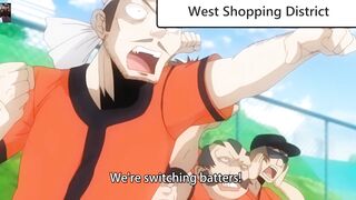 Playing funny baseball mach with 2 big boobs and big ass sexy virgin girls fuck anime sex hentai