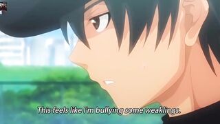 Playing funny baseball mach with 2 big boobs and big ass sexy virgin girls fuck anime sex hentai
