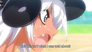 Playing funny baseball mach with 2 big boobs and big ass sexy virgin girls fuck anime sex hentai