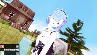 【KKS／MMD】"Masked bitcH" 拉姆 愛蜜莉雅 雷姆【Re:ゼロから始める異世界生活】