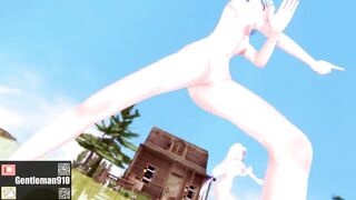 【KKS／MMD】"Masked bitcH" 拉姆 愛蜜莉雅 雷姆【Re:ゼロから始める異世界生活】