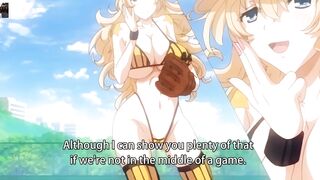 sexy virgin baseball lasbian girls with big boobs and big ass fuck huge dildo dick toys anime hentai