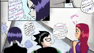 Teen Titans Pt.1 - Robin New Power Big Cock