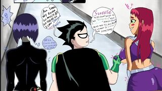 Teen Titans Pt.1 - Robin New Power Big Cock