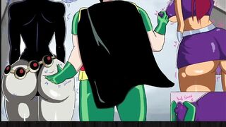Teen Titans Pt.1 - Robin New Power Big Cock