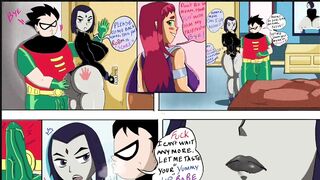 Teen Titans Pt.1 - Robin New Power Big Cock