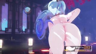 mmd r18 Age Age Ganyu sexy milf cum swallow 3d hentai sex dance