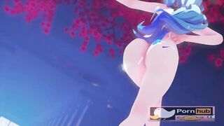 mmd r18 Age Age Ganyu sexy milf cum swallow 3d hentai sex dance