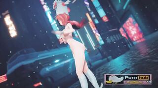 mmd r18 AoA heart Attack sexy bitch dildo 3d hentai