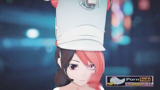 mmd r18 AoA heart Attack sexy bitch dildo 3d hentai