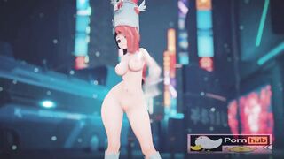 mmd r18 AoA heart Attack sexy bitch dildo 3d hentai