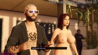 Saints Row The Heist & The Hazardous All Cutscenes With No Clothes