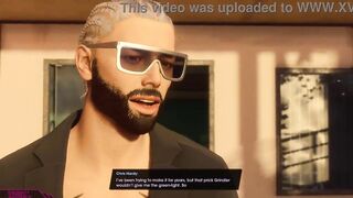 Saints Row The Heist & The Hazardous All Cutscenes With No Clothes