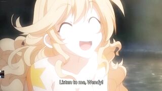 Bathe in hot spring with sexy virgin girl with big boobs and big ass fuck hardcore dick henrai anime