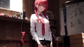 4K AI Hentai Arts #14 — Hard, Makima, Power Chainsaw Man
