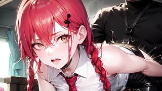 4K AI Hentai Arts #14 — Hard, Makima, Power Chainsaw Man