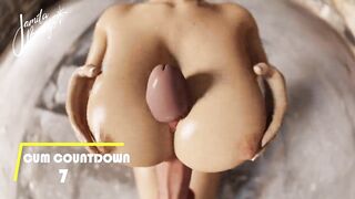 ITA 3d Hentai JOI - Spagnola Challenge - Joi Countdown italiano