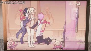 Femboy watch Max elf cuming without touching part 1