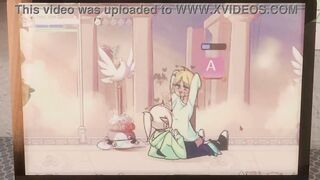 Femboy watch Max elf cuming without touching part 1