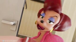 Futa Peg Pete and Pauline on a date