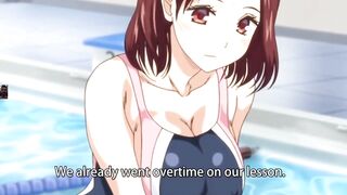 In pool my horny swimming teacher Big boobs and huge ass fuck hardcore big deal bick anime hentai