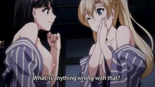Threesome with cute horny girls big boods and huge ass fuck hardcore rough sex big dick anime hentai
