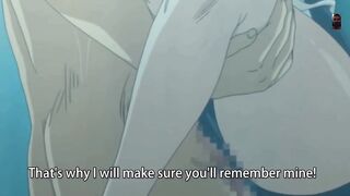 Sexy virgin Swiming teacher big boods and huge ass fuck hardcore in pool big dick anime hentai sex