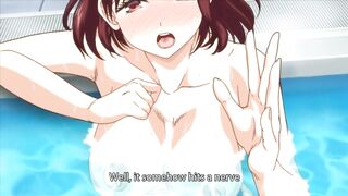 Sexy virgin Swiming teacher big boods and huge ass fuck hardcore in pool big dick anime hentai sex
