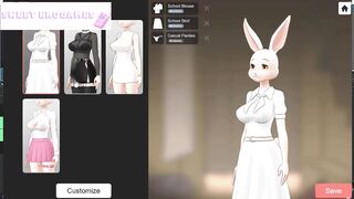 Haru's secret life chapter #4 FINALLY a huge cock breaks the bunny's pussy Beastars