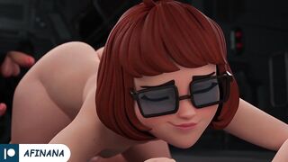 Velma Ghost Hard Fuck with Huge Dick Until Cum
