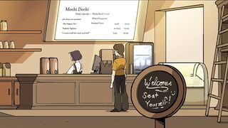 Busty Cashier
