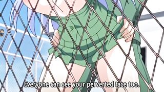 Fuck sexy virgin schoolgirl on school roof big boobs and ass first time sex big dick anime hentai