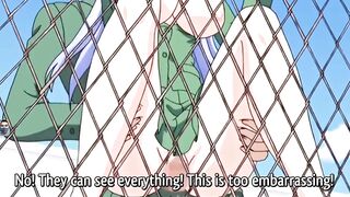 Fuck sexy virgin schoolgirl on school roof big boobs and ass first time sex big dick anime hentai