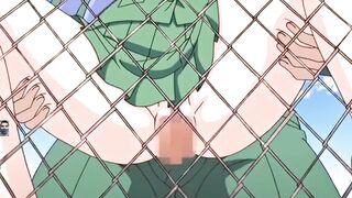 Fuck sexy virgin schoolgirl on school roof big boobs and ass first time sex big dick anime hentai