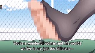 Lose virginity on roof of school sexy virgin girl big boobs and huge ass first time sex anime hentai