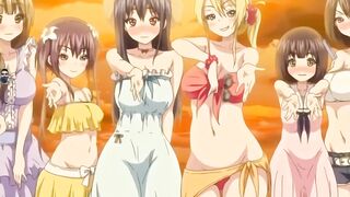 Gangbang My six sexy horny virgin step sisters small tits and ass first time big dick anime hentai