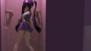 Feeling good Mona's part time job found - Arisananades - Purple Hair Color Edit Smixix
