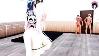 Sex Interview + Creampie (3D Hentai)
