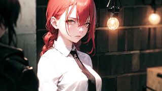 4K AI Hentai Arts #21 — Makima Obeys You, Power Chainsaw Man, Submission