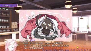 【Sabbat of the Witch】At a coffee shop, the scene where the beautiful shopkeeper becomes naked
