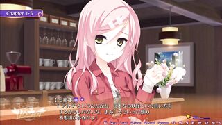 【Sabbat of the Witch】At a coffee shop, the scene where the beautiful shopkeeper becomes naked