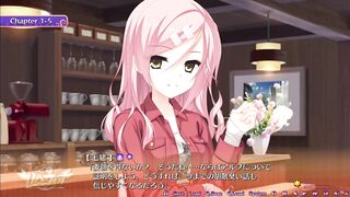 【Sabbat of the Witch】At a coffee shop, the scene where the beautiful shopkeeper becomes naked