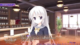 【Sabbat of the Witch】At a coffee shop, the scene where the beautiful shopkeeper becomes naked