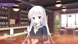 【Sabbat of the Witch】At a coffee shop, the scene where the beautiful shopkeeper becomes naked