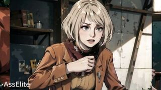 Hentai Resident Evil Ashley creampie pussy