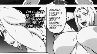 TSUNDE X SAKURA X HINATA X INO FOLLADAS SALVAJEMENTE [Manga]